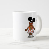 セサミストリート |ガブリエルお名前を追加 ジャンボコーヒーマグカップ (正面右)