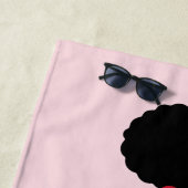 セサミストリート |ガブリエルお名前を追加 ビーチタオル (インサイチュ)