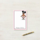 セサミストリート |ガブリエルお名前を追加 ポストイット (デスク上)