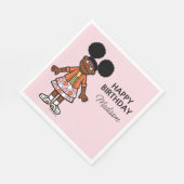 セサミストリート |ガブリエルハッピーバースデー スタンダードランチョンナプキン (角)