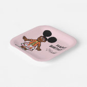 セサミストリート |ガブリエルハッピーバースデー ペーパープレート (傾斜あり)