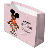 セサミストリート |ガブリエルハッピーバースデー ラージペーパーバッグ (裏面アングル)