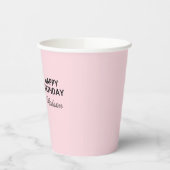 セサミストリート |ガブリエルハッピーバースデー 紙コップ (左)