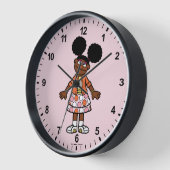 セサミストリート |ガブリエルポートレート 壁時計 (傾斜)