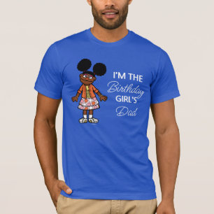 セサミストリート  ガブリエル誕生日ガールズパパ Tシャツ