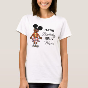 セサミストリート ガブリエル誕生日ガールズママ Tシャツ