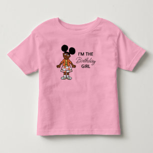 セサミストリート ガブリエル誕生日ガール トドラーTシャツ