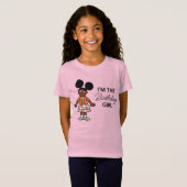 セサミストリート |ガブリエル誕生日ガール Tシャツ (正面フル)