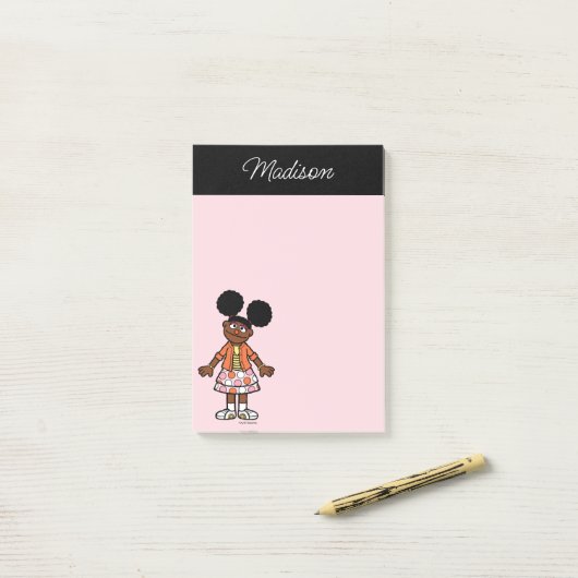 セサミストリート | ガブリエル あなたの名前を追加 ポストイット (デスク上)