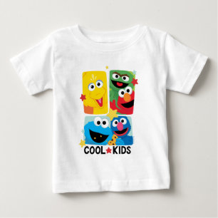 セサミストリート キックールズ ベビーTシャツ