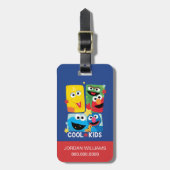 セサミストリート |キックールズ ラゲッジタグ (正面縦)