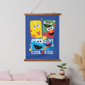 セサミストリート |キックールズ 吊り下げ型タペストリー (寝室)