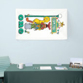 セサミストリート キャラクター ファースト バースデー バナー 横断幕 (トレードショー)