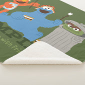 セサミストリート |キャンプは友達と一緒におもしろいを楽しむ シェルパブランケット (3/4)