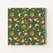 セサミストリート |キャンプは友達と一緒におもしろいを楽しむ ノートブック (裏面)