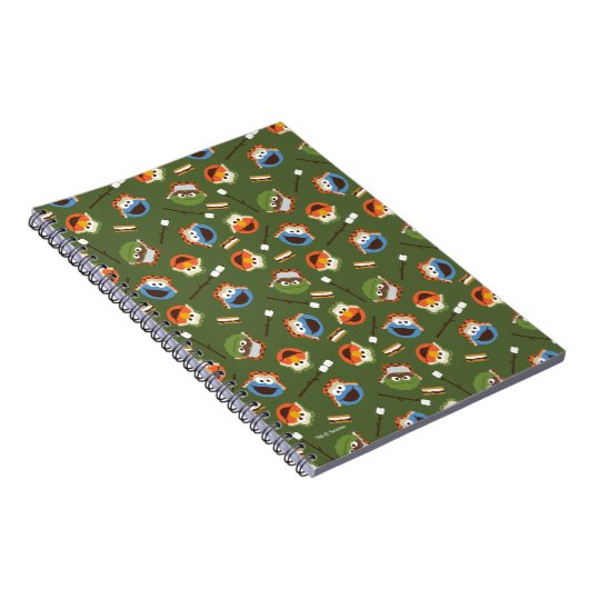 セサミストリート |キャンプは友達と一緒におもしろいを楽しむ ノートブック (右側)