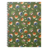 セサミストリート |キャンプは友達と一緒におもしろいを楽しむ ノートブック (正面)