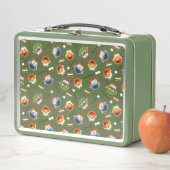 セサミストリート |キャンプは友達と一緒におもしろいを楽しむ メタルランチボックス (インサイチュ)