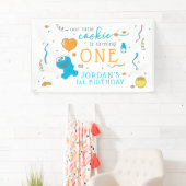 セサミストリート |クッキーモンスター1歳の誕生日 横断幕 (インサイチュ)