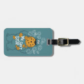 セサミストリート |クッキーモンスター – できまストップせん ラゲッジタグ (正面横)