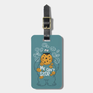 セサミストリート  クッキーモンスター – できまストップせん ラゲッジタグ