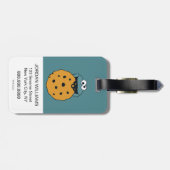 セサミストリート |クッキーモンスター – できまストップせん ラゲッジタグ (裏面横)