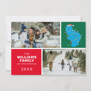 セサミストリート   クッキーモンスター ファミリーフォト シーズンカード