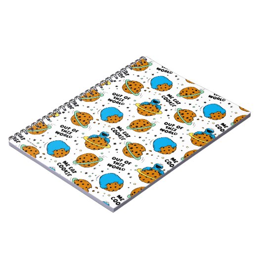 セサミストリート | クッキーモンスター 宇宙から来た ノートブック (左側)