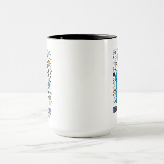 セサミストリート |クッキーモンスター – 怪獣の態度 マグカップ (中央)