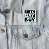 セサミストリート | クッキーモンスター - 誕生日の男の子 缶バッジ (インサイチュ)