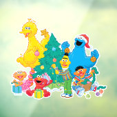 セサミストリート |クリスマス ウィンドウサイン (シート3)