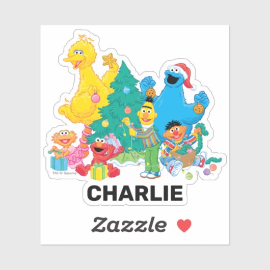 セサミストリート |クリスマス シール (シート)