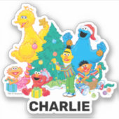 セサミストリート |クリスマス シール (正面)