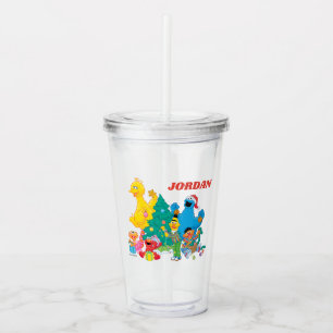 セサミストリート クリスマス・パル アクリルタンブラー
