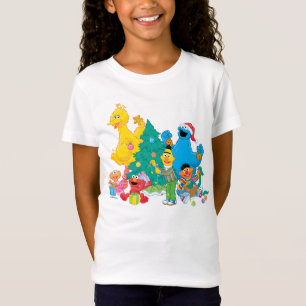セサミストリート クリスマス・パル Tシャツ