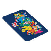 セサミストリート |クリスマス(集団) マグネット (右側)