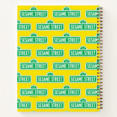 セサミストリート |グリーンロゴ ノートブック (裏面)