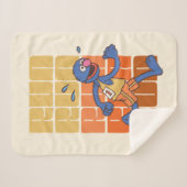 セサミストリート |グルーバー走 シェルパブランケット (正面(横))