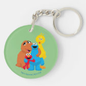セサミストリート |グループ・ハグ キーホルダー (裏面)