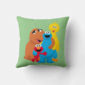 セサミストリート |グループ・ハグ クッション (裏面)