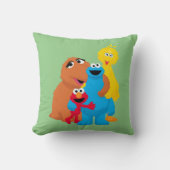 セサミストリート |グループ・ハグ クッション (正面)
