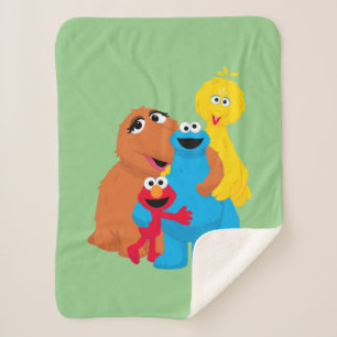 セサミストリート グループ・ハグ シェルパブランケット