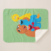 セサミストリート |グループ・ハグ シェルパブランケット (正面(横))