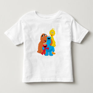セサミストリート グループ・ハグ トドラーTシャツ