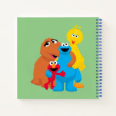 セサミストリート |グループ・ハグ ノートブック (裏面)