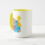 セサミストリート |グループ・ハグ マグカップ (正面左)