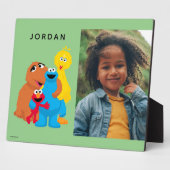 セサミストリート |グループ・ハグ |名前の追加 フォトプラーク (側面)