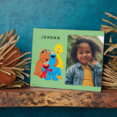 セサミストリート |グループ・ハグ |名前の追加 フォトプラーク (側面)