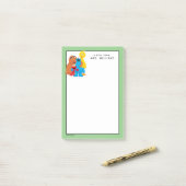 セサミストリート |グループ・ハグ |名前の追加 ポストイット (デスク上)