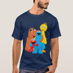 セサミストリート グループ・ハグ Tシャツ